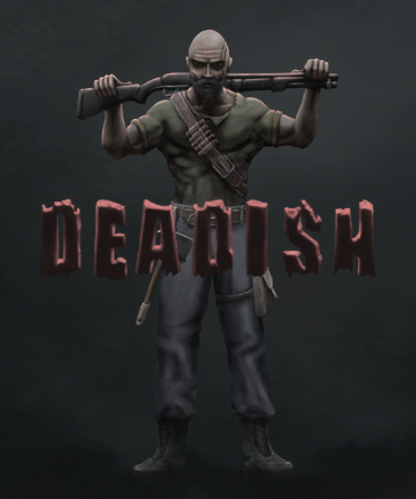 Cover art for a game called deadish